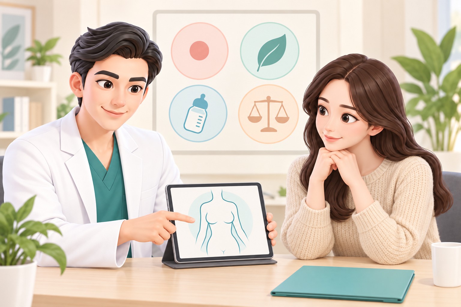 乳房不对称矫正吸脂优点说明图