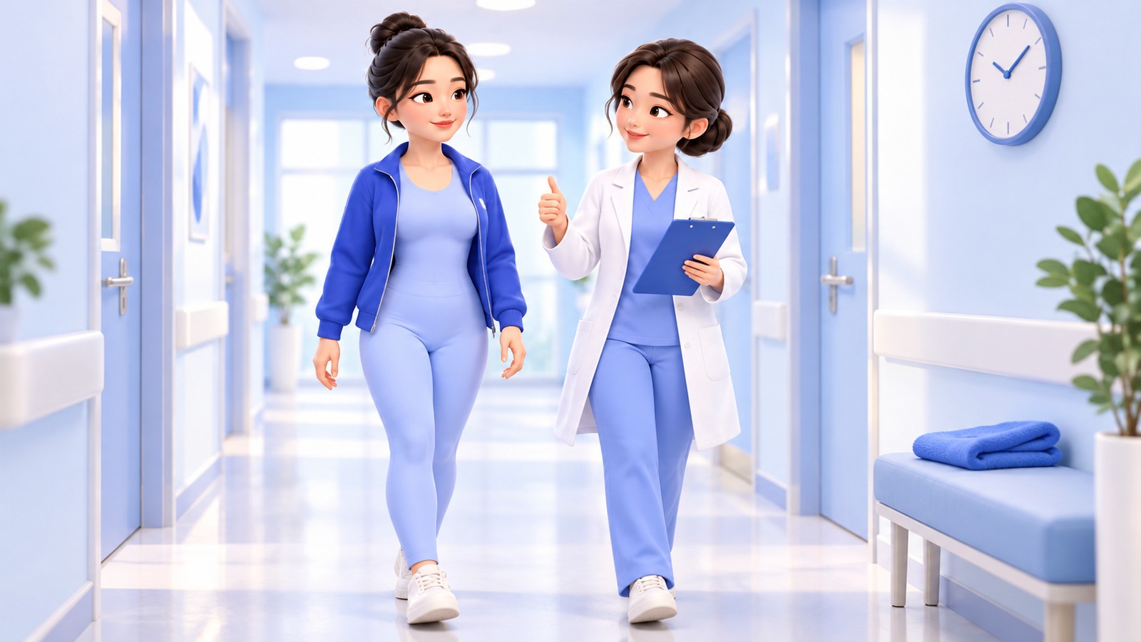 吸脂后穿着塑身衣恢复的样子